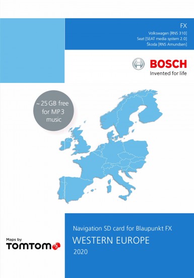 Bereiken Boren Riskeren 32GB Blaupunkt FX Navigation Update Western Europe 2020 V12